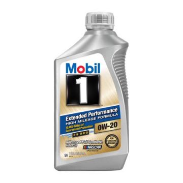Mobil 1 Extended Performance High Mileage 0w-20 Motor Oil Quart Bottle